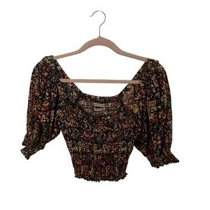 Urban Outfitters Multicolor Floral Blouse Women’s Size Medium Excellent EUC